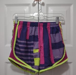Nike Multicolor Dri-Fit Athletic Shorts Small